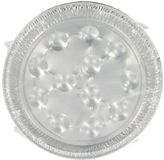 Fackelmann Set van 10 slakkenborden van aluminium 17,5 cm