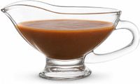 Merkloos / Sans marque Ger Import Sauskannetje / jus kannetje - glas - 240 ml - 19 x 9 x 10 cm - sauciere
