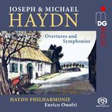 Outhere Austrian Hungarian Haydn Philharmonic, Enrico Onofri - Joseph & Michael Haydn: Overtures And Symphonies (SACD)
