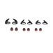 Jabra 14101-19 Coussinets d'écouteurs Cuir Noir 2 pièce(s)