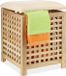 Merkloos Relaxdays Wasmand met zitting