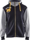 Blåkläder Hooded Sweatshirt Limited Retro Blåkläder since 1959 9406-1157 - Donkerblauw/Grijs Mêlee - S