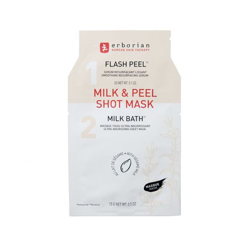 Erborian Milk & Peel Shot Mask - Hydraterend Gezichtsmasker - 18g