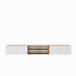 Margaret Hadas24 Meuble TV Cali IV 300 cm (artisan + blanc)