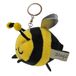 Mr. Wonderful Kleine pluche sleutelhanger - bij, Meerkleurig, L