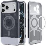 Spigen Classic C1 MagFit iPhone 17 Pro Hoesje MagSafe Grijs