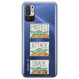 ERT GROUP mobiel telefoonhoesje voor Xiaomi REDMI NOTE 10 5G / POCO M3 PRO origineel en officieel erkend Star Wars patroon Baby Yoda 009, gedeeltelijk bedrukt