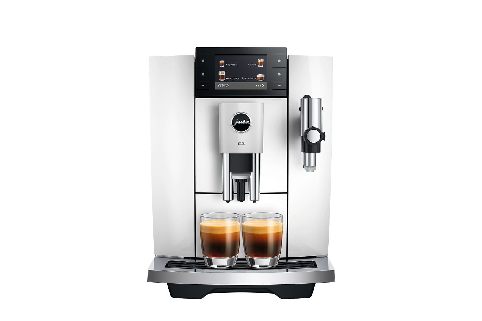 JURA - E8 Piano White (ED) - Volautomatische espressomachine