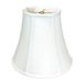 Royal Designs, Inc. BS-704-16WH Klassieke klokvormige lampenkap, wit, 20 x 41 x 32 cm