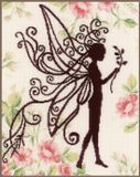 Lanarte Borduurpakket - Bloemenfee silhouette - PN-0188894