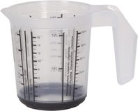 Keeeper Masimmo - Maatbeker 13,5 x 19 cm met anti-slip voet in grijs
