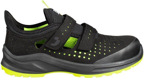 Safety Jogger Modulo S1PS Sandal Schoenen Zwart/Groen Maat 44