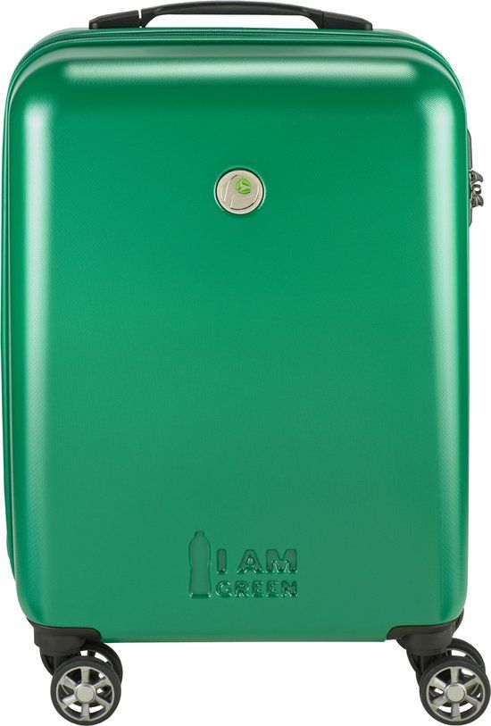 Princess Traveller I'm Green Atlantic Handbagage Koffer - Groen - S - 55cm