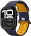 Spigen Nano Pop - Bracelet pour Apple Watch 1-10/SE - 42/41/40/38MM - Bleu Jaune