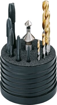 HSS-E Machinetappen Set M4-M10 + Boren