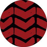 Bonateks Ronde digitaal bedrukte muismat, antislip onderkant, voor kantoor en thuis, diameter: 22 cm