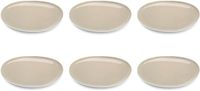 Medard de Noblat Oslo Linen Dinerbord 28 cm - 6 delig - Aardewerk - Wit/Linen