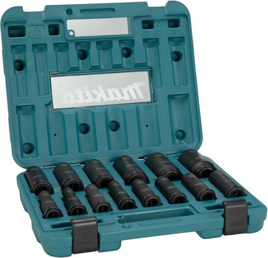 Makita Accessoires Makita E-16586 Impact Black Krachtdoppenset 14-delig