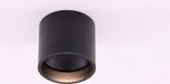 Merkloos Artdelight Ormond Opbouwspot Zwart LED IP54 Spatwaterdicht