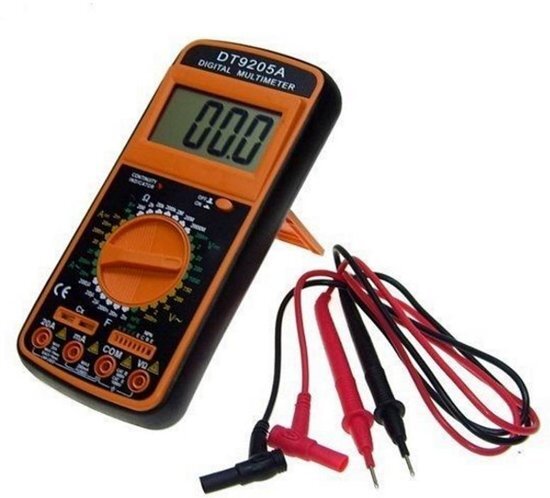 JK Multimeter Digitaal Met Groot LCD Scherm Jumbo Digitale multimeter Universeel meter multi tester met groot LCD display