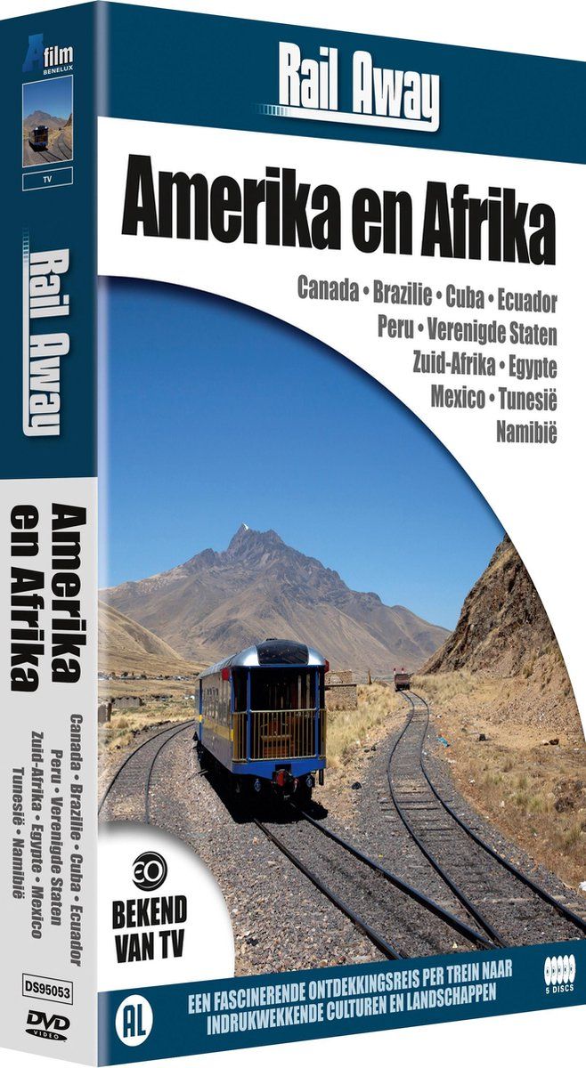 SOURCE 1 Rail Away - Continenten Box 2 (Amerika, Afrika) 5DVD Box