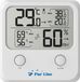 Purline WS01N Station météo sans fil intérieur avec température, humidité, baromètre, pluviomètre, vitesse du vent, direction du vent et prévisions météorologiques