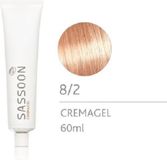 Sassoon 8/2 hellblond gold Cremagel 60ml
