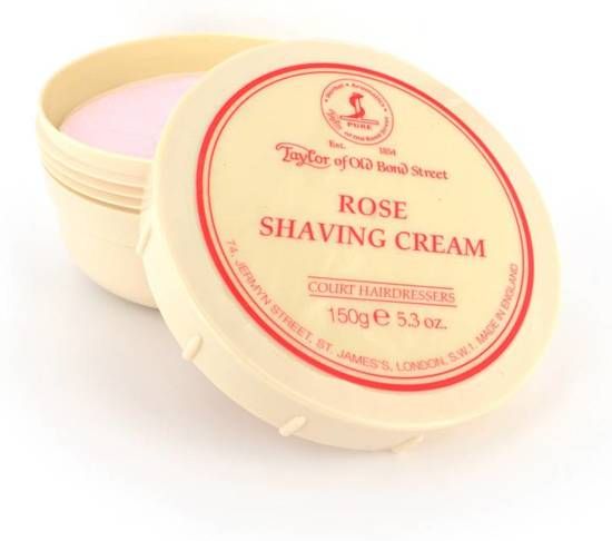Taylor of Old Bond Street Rose Scheercreme 150gr