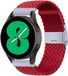 By Qubix Qubix Garmin Approach S12 / S40 / S42 - Braided bandje - Rood - 8720621153061