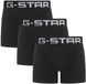 G-Star heren 3P boxers bold zwart