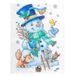 Idena Geschenkzakjes sneeuwpop, 12 stuks