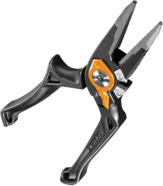 Gerber tang voor het vissen Magniplier 7.5 - Zwart met Oranje