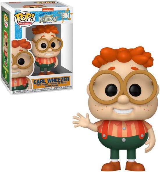 Funko Pop! Animation: The Adventures of Jimmy Neutron Boy Genius - Carl Wheezer #1904