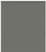 vidaXL Rolgordijn verduisterend 125x130 cm stofbreedte 121,6 cm grijs