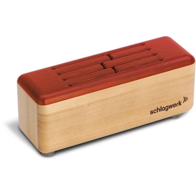 Schlagwerk sleuftrommel 45 061, 6 Töne, F-Pentatonik, Padouk