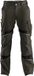 KÜBLER Activiq werkbroek hoog model 2350 - Olijf | Zwart - 64