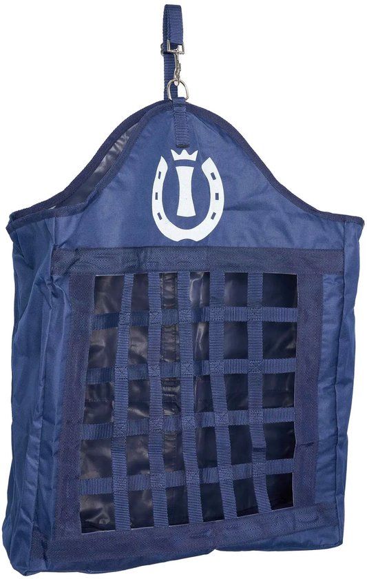 Imperial Riding Hooizak voor paarden Eat up Marineblauw