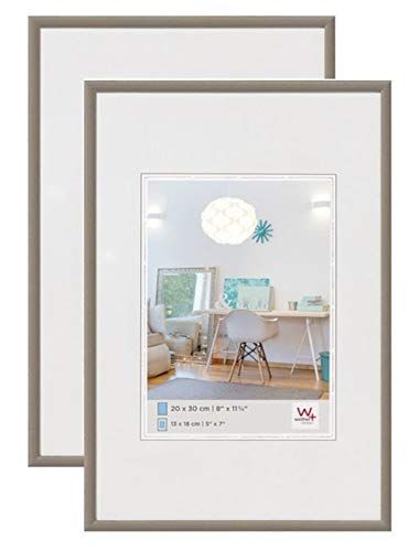 Walther Design New Lifestyle Kst.Rahmen Set van 2, 40x50 cm, staal