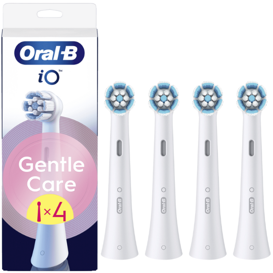 Oral-B iO Gentle Care - Opzetborstels - 4 stuks
