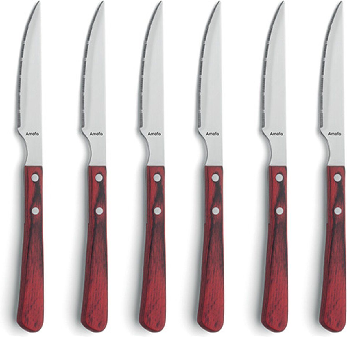 Amefa Brasero 6-delige steakmessenset - 8711155442684