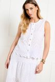 LolaLiza Blouse Cs Sara 05703111 1019 Optical White Dames Maat - W48