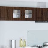 vidaXL Vaatwasserpaneel Kalmar Bruin Eiken 80 x 31 x 40 cm