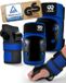 99FLIPS Kniebeschermer Set - 6 stuks - Bescherming Kinderen Knee en Elbow Bescherming - Skaten Protection Beschermset - OCEAN BLUE - Maat S/M