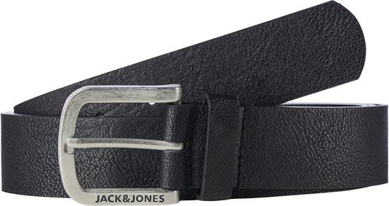 JACK & JONES PLUS JACHARRY Belt - Black - 125 cm - Men