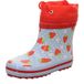 BECK Regenlaarzen lichtblauw / lichtgroen / rood / wit