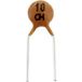 TRU COMPONENTS TC-K100PF500V Keramische condensator THT 100 pF 500 V 10 % 1 stuk(s)