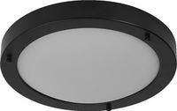 Ledvance Bathroom Classic Round Plafondlamp Zwart E27 IP44