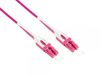 Alcasa LW-U8005LC4 InfiniBand en Glasvezelkabel 0,5 m 2x LC Violet