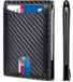 Minimalistische Portefeuille Bi-fold Hommes avec protection RFID