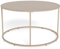 Giga Living Salontafel Vayen Grijs Ø80cm